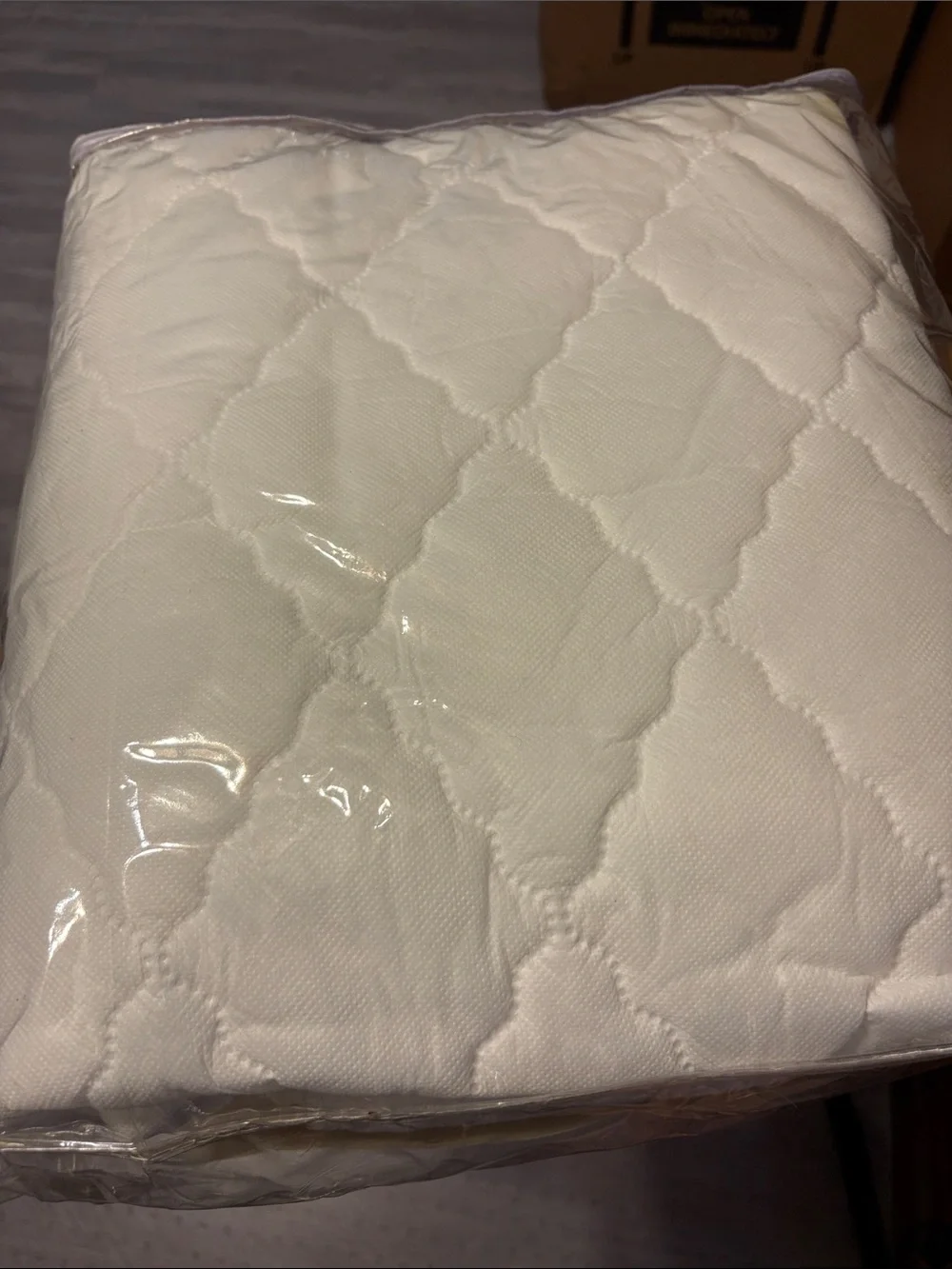 Deep Fit Full Mattress Pad - White